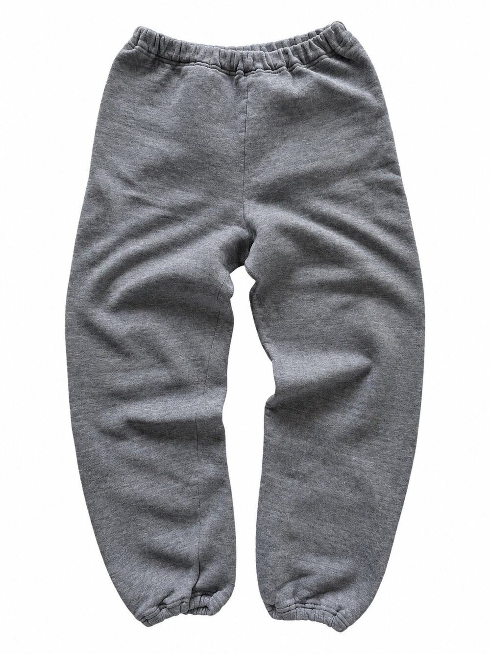 Vintage Russell Athletic Sweatpants USA Made Gray Blank Sweatpants L 80s